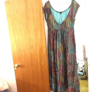Chaudry KC Women’s Maxi Dress India Size M